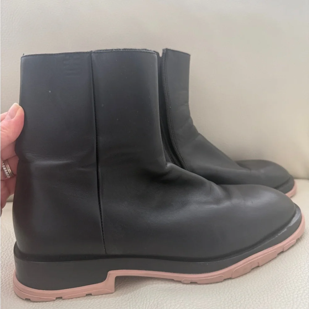 Alexander McQueen Tread Slick Lite leather Boot (Men) Sz 41 - Picture 3 of 14